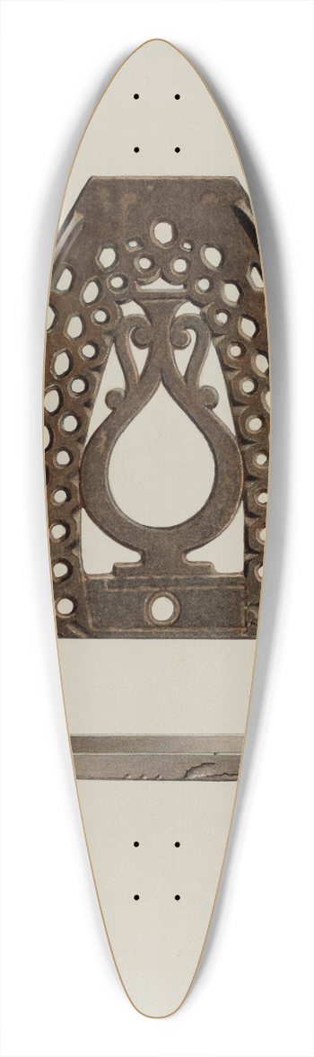 Wellington Blewett - Trivet 39.3 inch art pintail longboard deck
