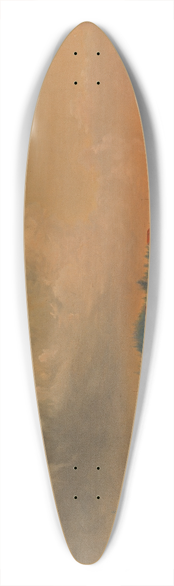 Werner Holmberg - Storms Or Degervik Crown Office Building In Kirkkonummi 39.3 inch art pintail longboard deck