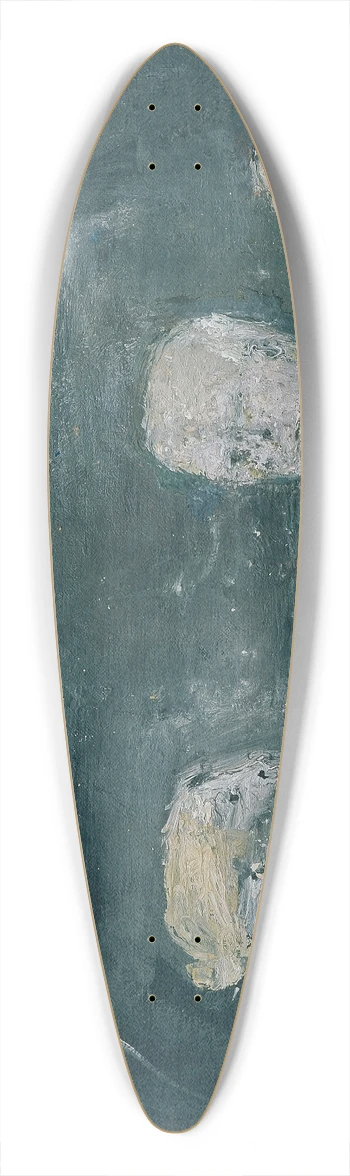Wilhelm Thny - Gesellschaft 39.3 inch art pintail longboard deck