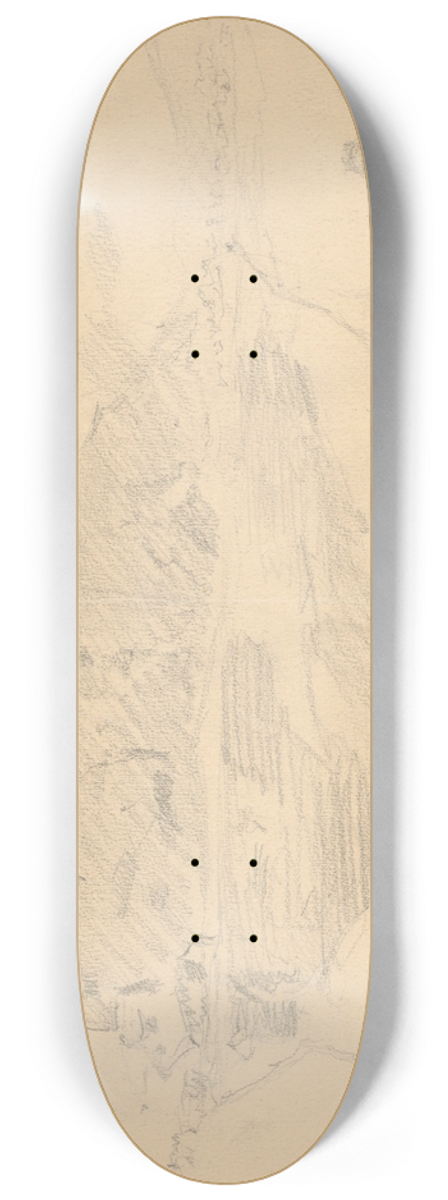 Gustv Mall - Below Devn 8.25 inch art skate deck