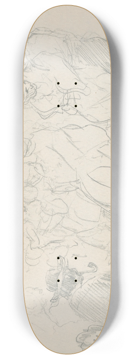 Gustv Mall - Tancujci 8.25 inch art skate deck