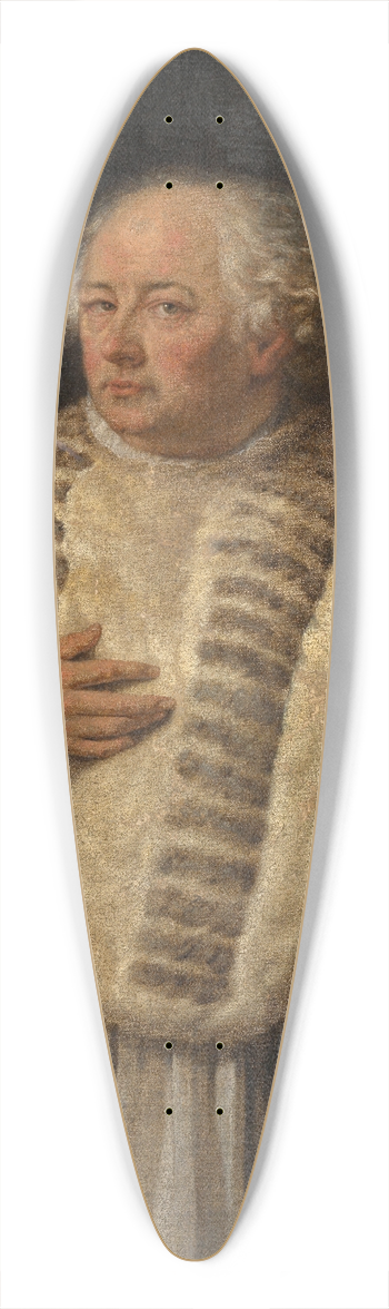 Willem Jacob Herreyns - The Antwerp Canon Antoon de Vries 39.3 inch art pintail longboard deck