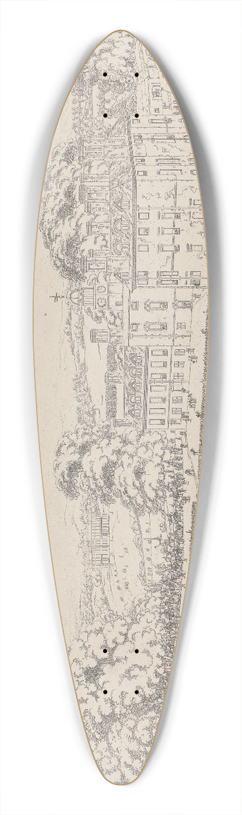 William Alexander - Dinner Given to the Kentish Volunteers 39.3 inch art pintail longboard deck