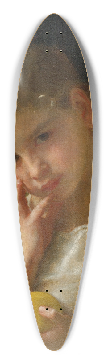 William Bouguereau - Le Citron 39.3 inch art pintail longboard deck