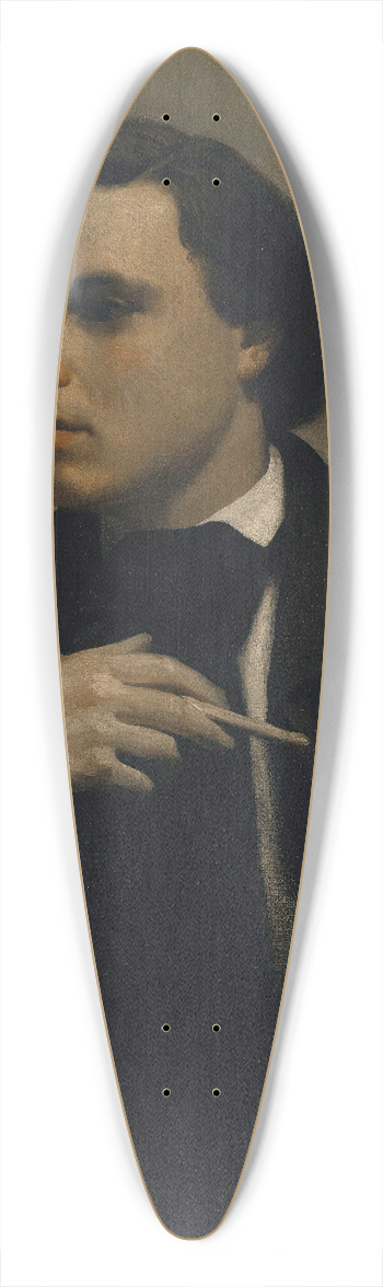 William Bouguereau - Portrait De Ferdinand Chaigneau 39.3 inch art pintail longboard deck