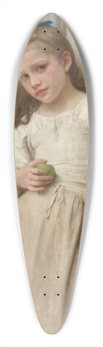 William Bouguereau - Yvonne Sur Le Pas De La Porte 39.3 inch art pintail longboard deck
