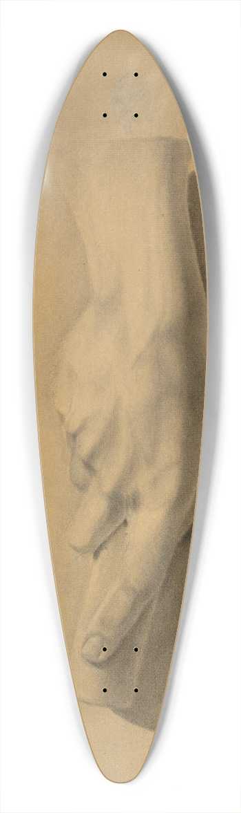 William Fowler Hopson - Academicstudy 39.3 inch art pintail longboard deck