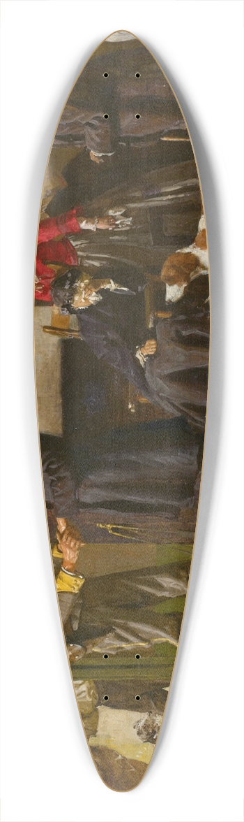 William Gilbert Gaul - Leaving Home 39.3 inch art pintail longboard deck