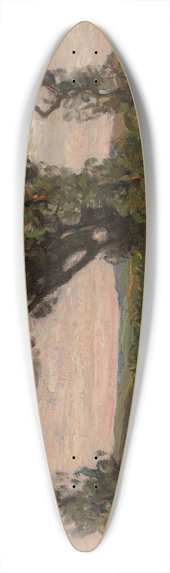 William Harper - Summer Idyll 39.3 inch art pintail longboard deck