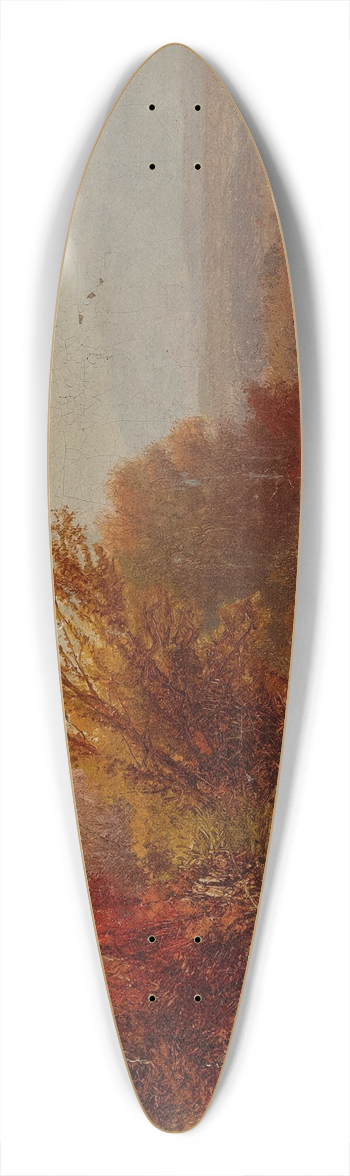 William Hart - Autumn 39.3 inch art pintail longboard deck