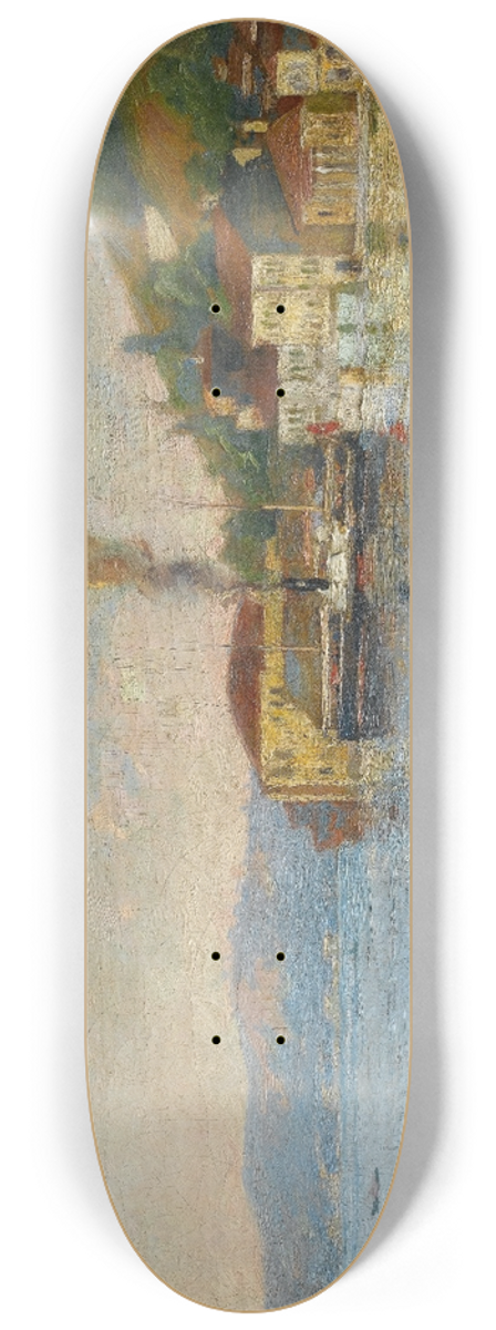 Halil Pasha - Cengelky Ferry Quay 8.25 inch art skate deck