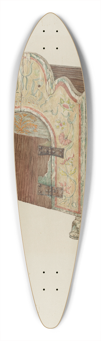 William Kieckhofel - Tabernacle (Ecclesiastical Furniture) 39.3 inch art pintail longboard deck
