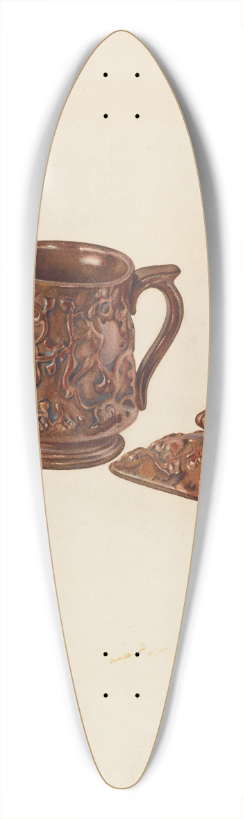 William Ludwig - Syrup Pitcher 39.3 inch art pintail longboard deck