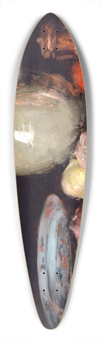 William Merritt Chase - Just Onions 39.3 inch art pintail longboard deck