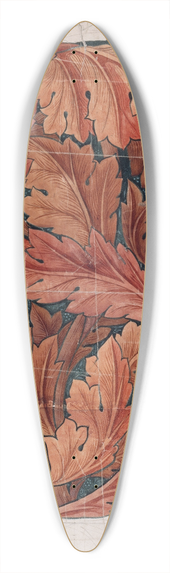 William Morris - Acanthus 39.3 inch art pintail longboard deck