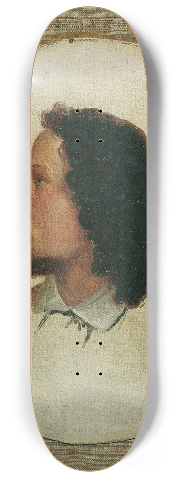 Hanns Gasser - Selbstbildnis 8.25 inch art skate deck