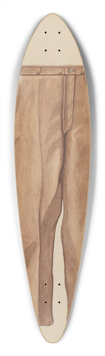William O. Fletcher - Trousers 39.3 inch art pintail longboard deck