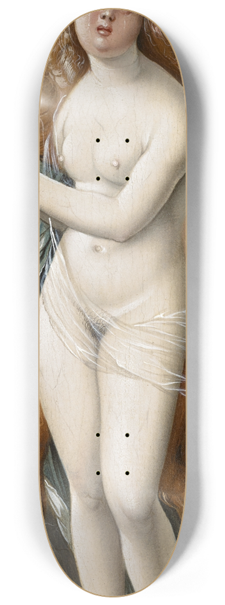 Hans Baldung - Death and the Maiden 8.25 inch art skate deck