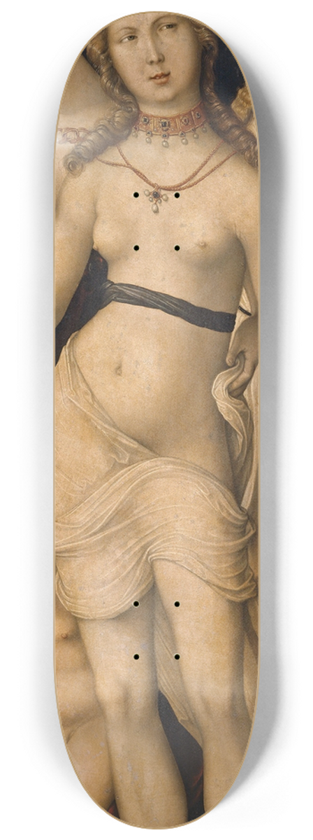 Hans Baldung - Harmony, or The Three Graces 8.25 inch art skate deck