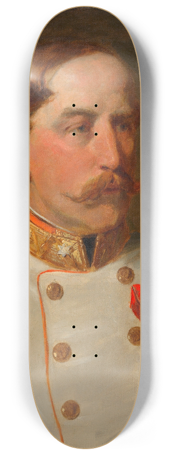 Hans Canon - Karl Ludwig Freiherr von Schnnermark 8.25 inch art skate deck