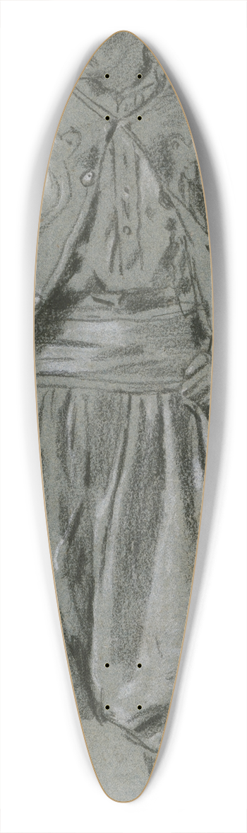Winslow Homer - Zouave 39.3 inch art pintail longboard deck