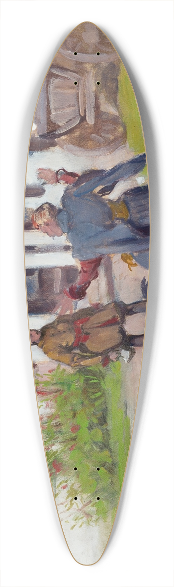 Wodzimierz Tetmajer - Welcome 39.3 inch art pintail longboard deck