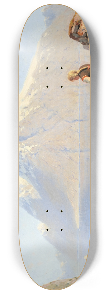 Hans Dahl - Summer in the fjords 8.25 inch art skate deck