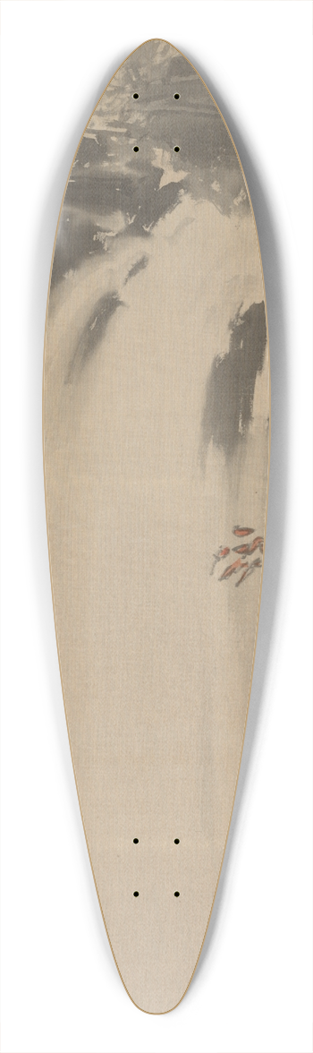 Yoshida Hiroshi - Waterfall 39.3 inch art pintail longboard deck