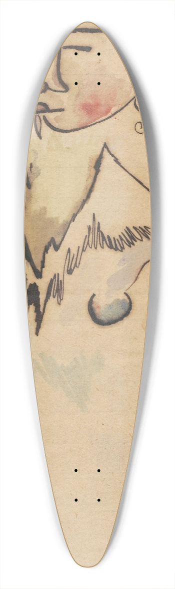 Zygmunt Waliszewski - Venus 39.3 inch art pintail longboard deck