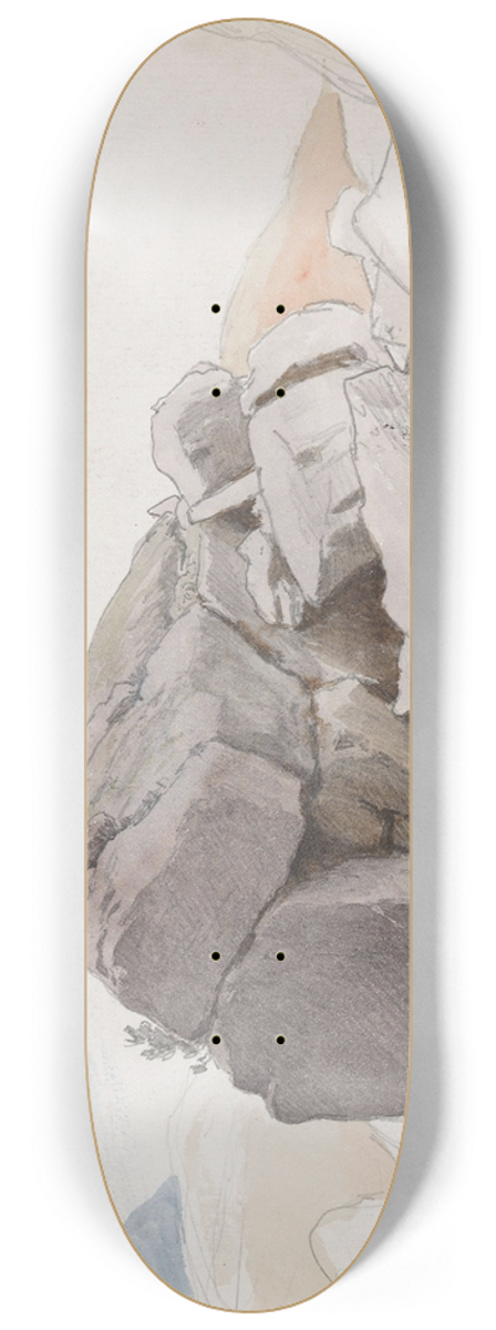 Hans Gude - Dolwydellan Valley 8.25 inch art skate deck
