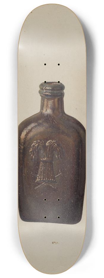 Alf Bruseth - Whiskey Flask 8.25 inch art skate deck