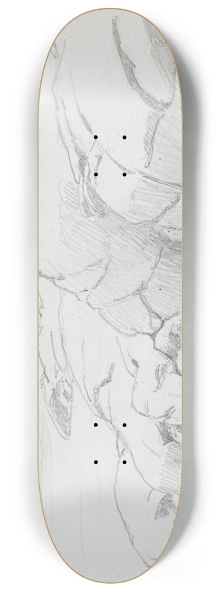 Hans Gude - Svaberg 8.25 inch art skate deck