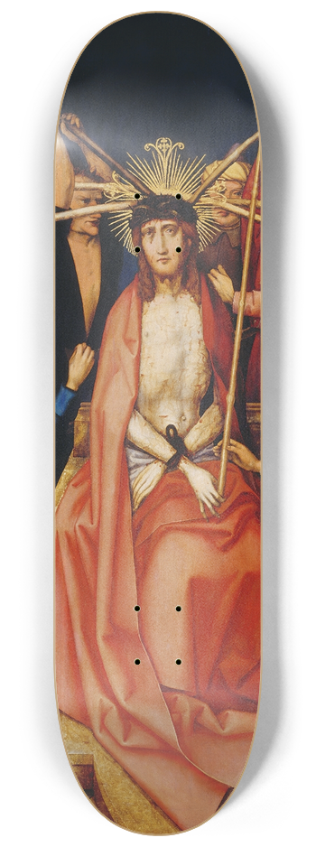 Hans Holbein The Elder - Christ Crowned with Thorns 8.25 inch art skate deck