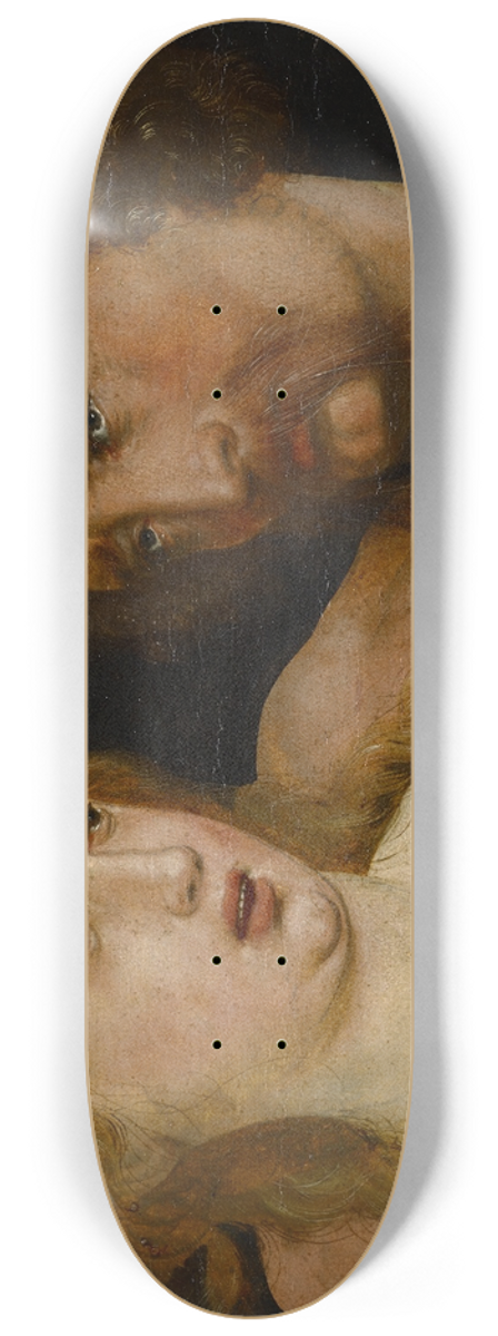 Hans Holbein The Younger - Adam and Eve 8.25 inch art skate deck