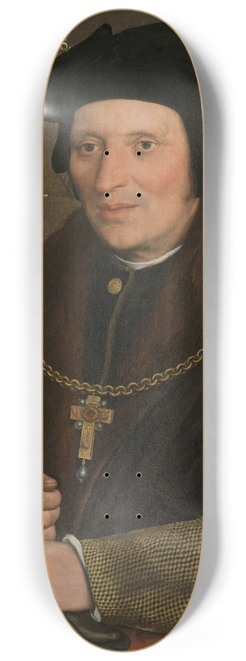 Hans Holbein The Younger - Sir Brian Tuke 8.25 inch art skate deck
