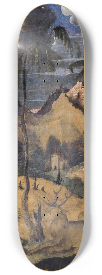 Hans Leu the younger - Orpheus Among the Animals 8.25 inch art skate deck