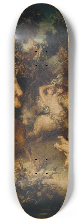 Hans Makart - Centaurs in the Forest 8.25 inch art skate deck