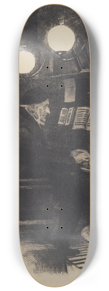 Hans Nikolaj Hansen - Hartmann spiller orgel 8.25 inch art skate deck