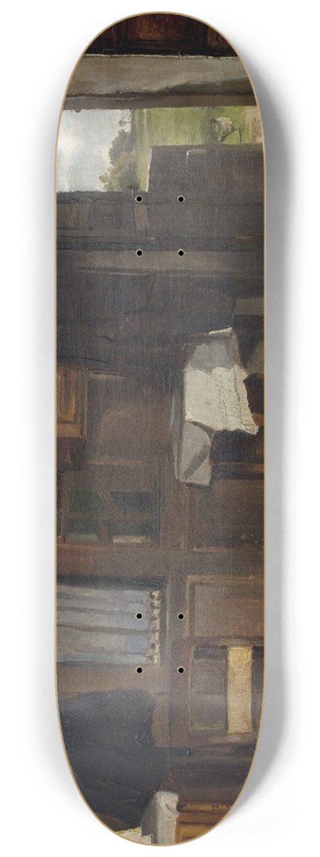 Hans Smidth - Interir Fra Et Bondehus 8.25 inch art skate deck