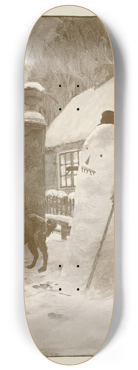 Hans Tegner - Fairy tales and stories pl39 8.25 inch art skate deck
