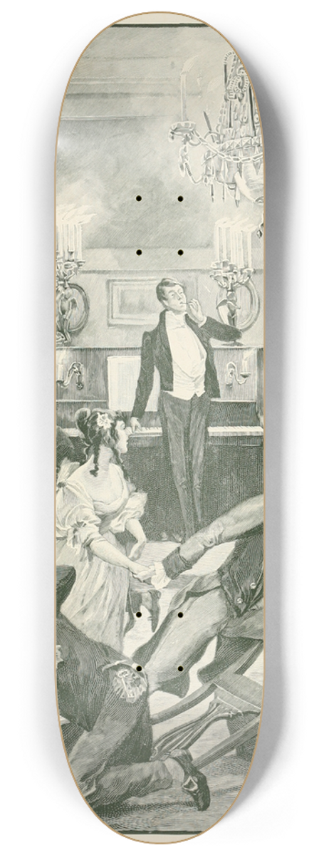 Hans Tegner - Fairy tales and stories pl40 8.25 inch art skate deck