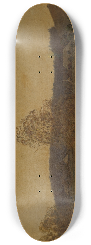 Hans Thoma - Der Abendstern 8.25 inch art skate deck