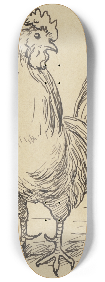 Hans Thoma - Hahn 8.25 inch art skate deck