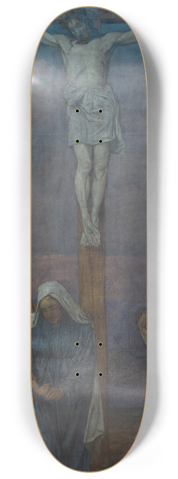 Hans Thoma - Kreuzigung Christi 8.25 inch art skate deck