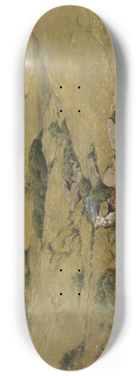 Hans Thoma - View from the Black Forest 8.25 inch art skate deck