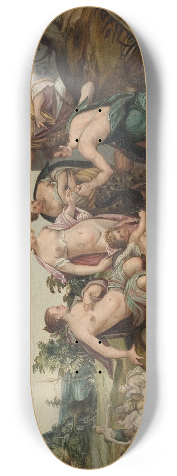 Hans von Aachen - The Judgement of Paris 8.25 inch art skate deck