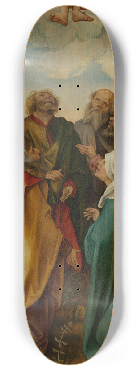Hans von Kulmbach - The Ascension of Christ 8.25 inch art skate deck