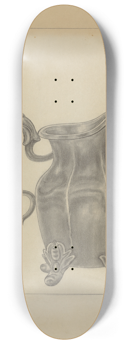 Hans Westendorff - Pewter Pitcher 8.25 inch art skate deck
