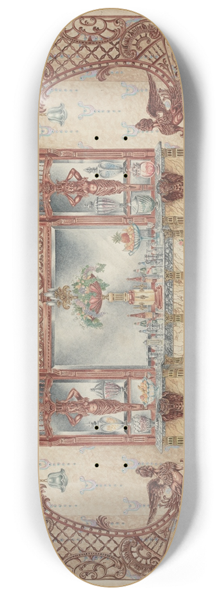 Hans Westendorff - Soda Fountain 8.25 inch art skate deck