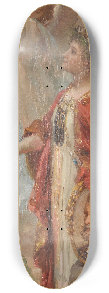 Hans Zatzka - Apotheose auf Dr Karl Lueger 8.25 inch art skate deck